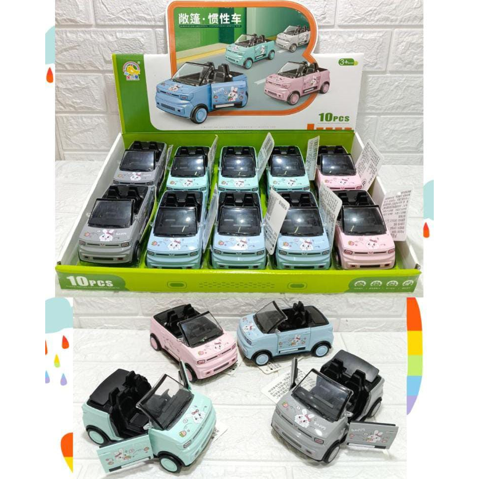 Mainan Mobil Inertia Car Karakter [ HAPPY RABBIT ] Super Lucu BHX 899-60