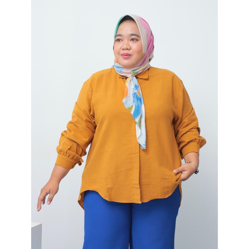 Kemeja Linen Berli Oversize - 2306.01.030