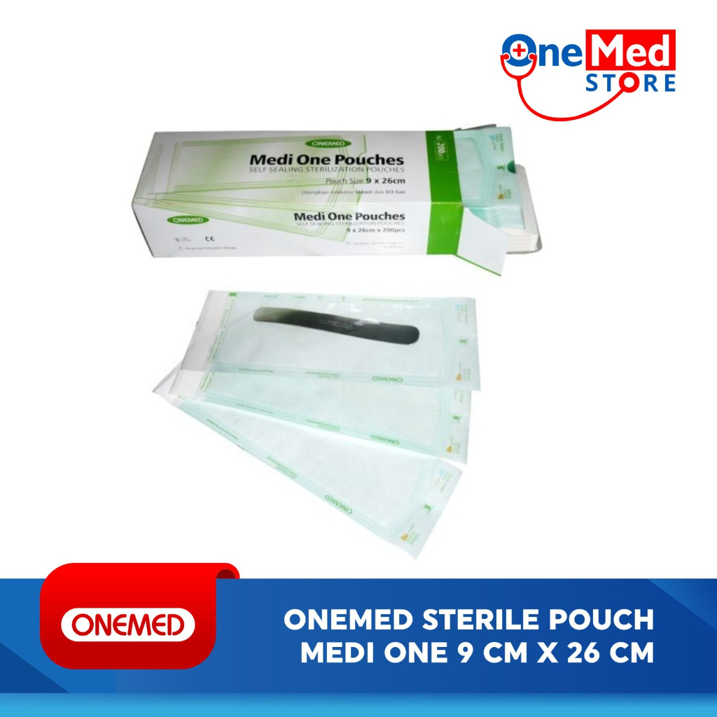 Sterile Pouch MediOne OneMed 9x26cm OJ