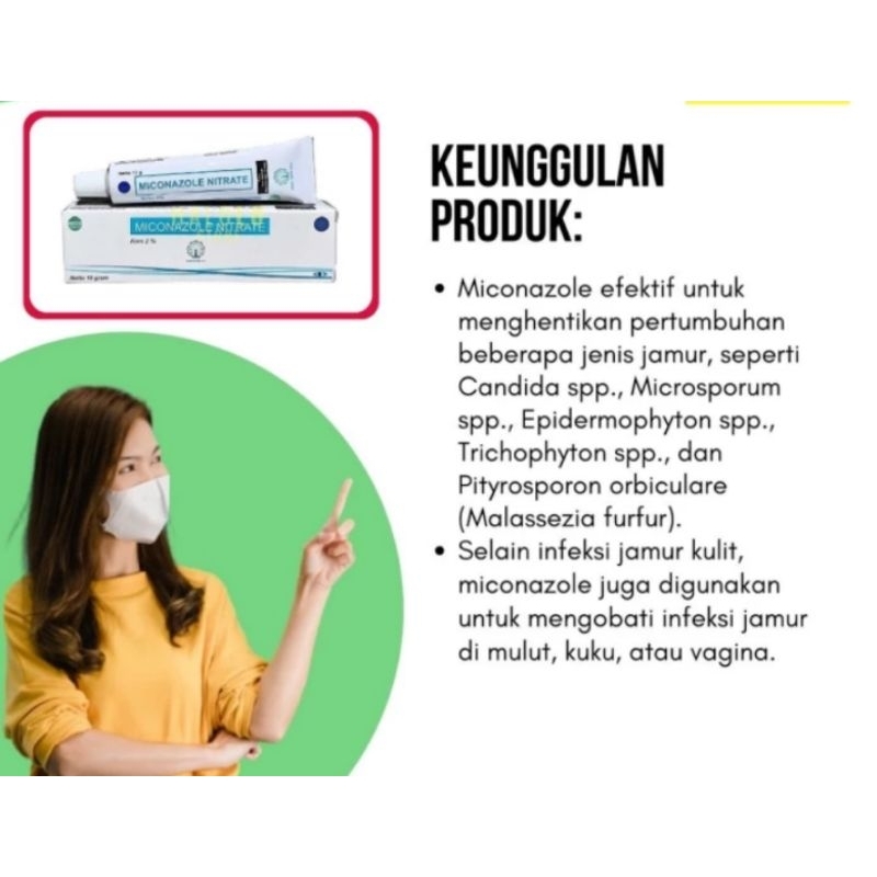 Miconazole 10gr Salep anti jamur