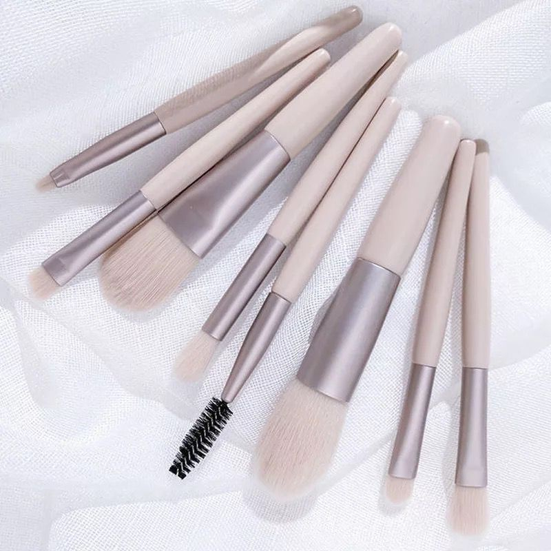 Brush Make Up Set 8pcs H456 Mini Travel Brush Make Up Set Kuas Make Up Alat Make Up Beauty Tools Mall Shopping