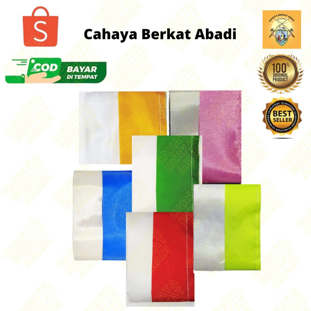 Kain Bendera Umpan Pancing Ikan Cumi Apollo dan Umpan Pancing Udang udangan