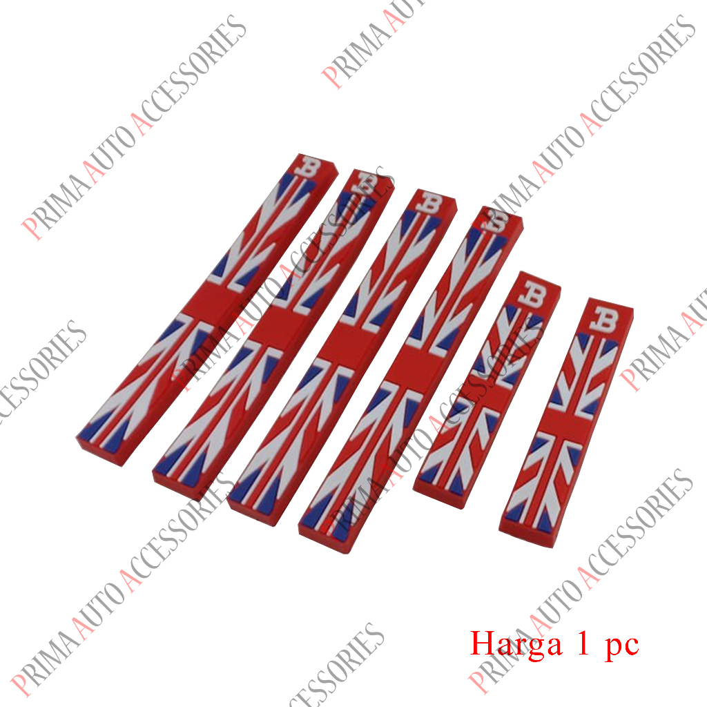 Door Guard Mobil Pelindung Pintu Mobil Doorguard Bendera English 6 Pcs