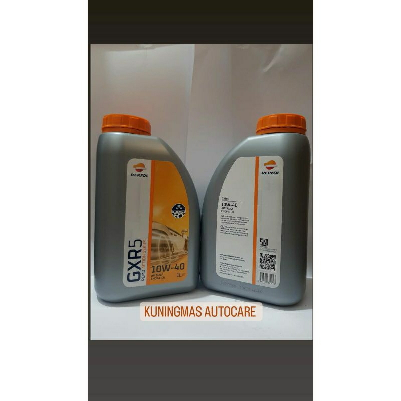 Oli mesin Repsol GXR5 SAE 10W/40 liter