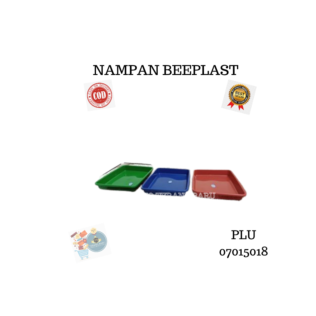 Nampan Beeplast | Nampan persegi panjang | Nampan Plastik | Nampan Serbaguna | NAMPAN PLASTIK | BAKI