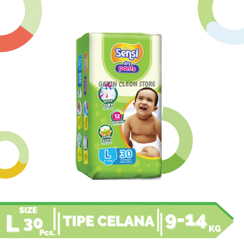 SENSI DRY PANTS S40 M34 L30 XL24 XXL22