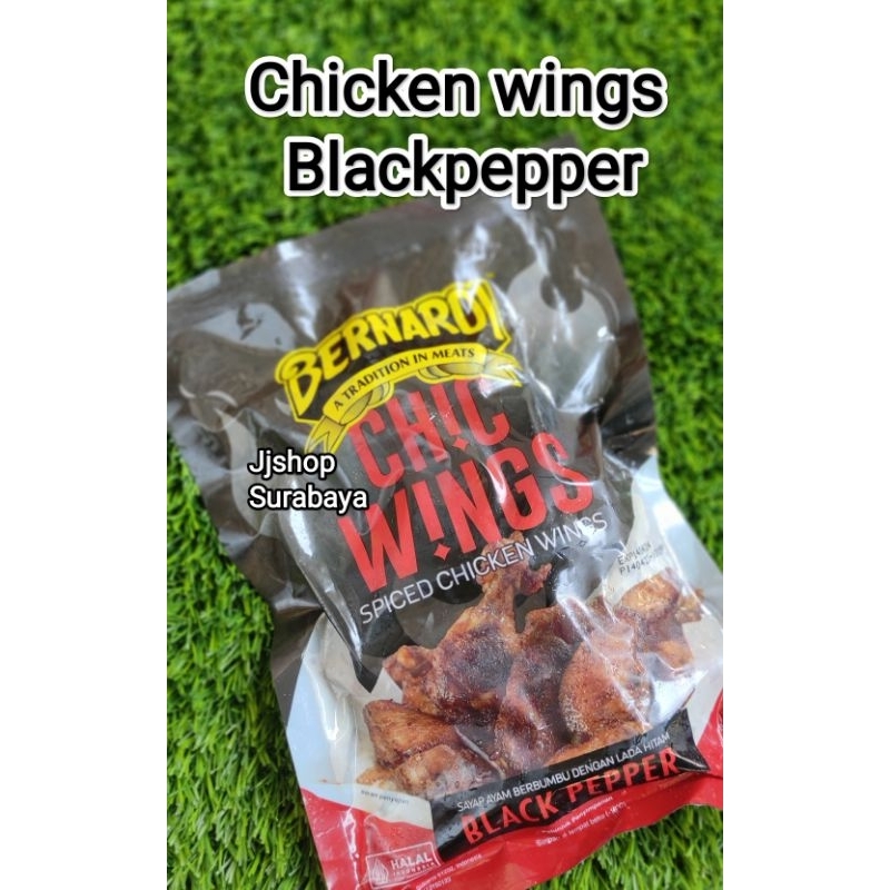 Chicken wings blackpepper bernardi 380gram