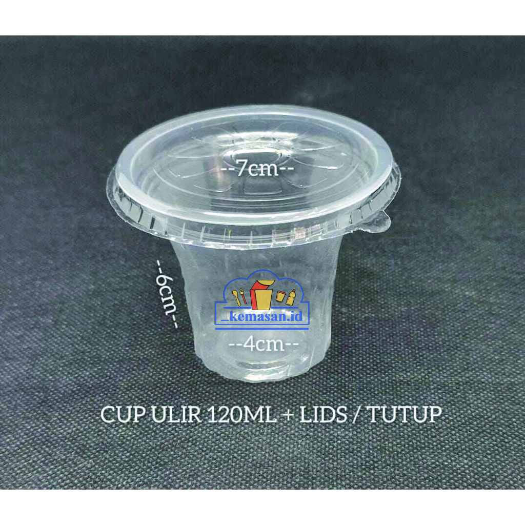 

LID DATAR CUP ULIR 220ML BENING 50PCS