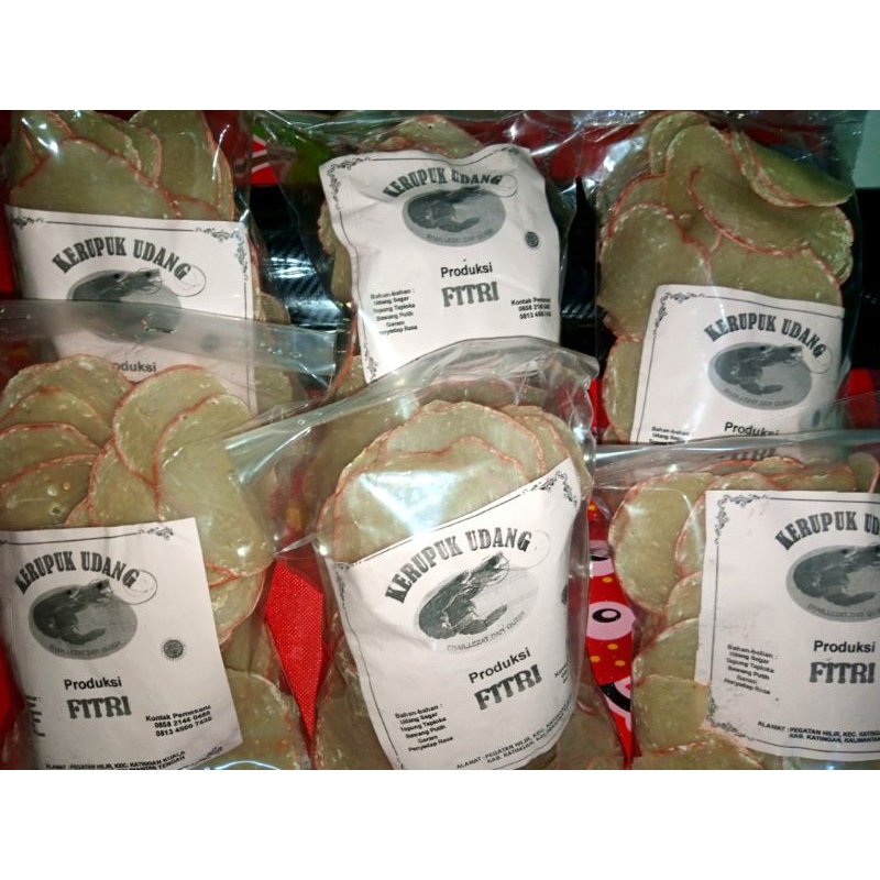 

Kerupuk udang asli pilihan