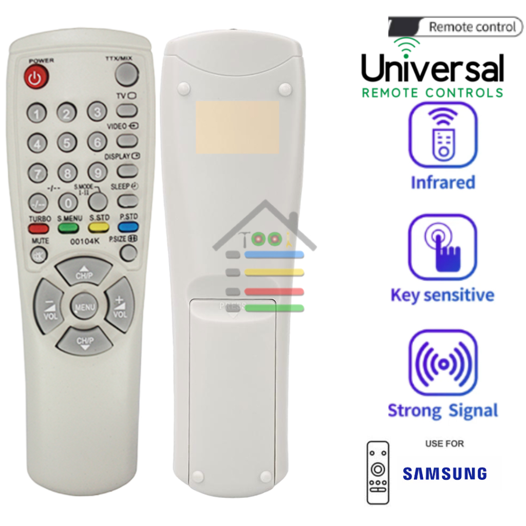 REMOTE TV SAMSUNG TABUNG ULEK 00104K