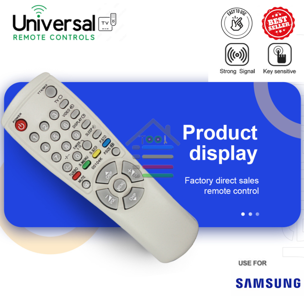 REMOTE TV SAMSUNG TABUNG ULEK 00104K