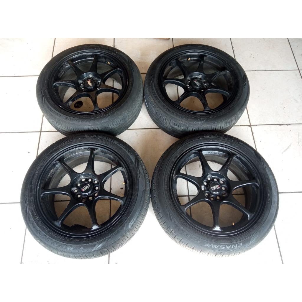 Velg Mobil Bekas New Avanza, New Xenia, Altis, Ring 17 Hsr Wheel Sebunsuta
