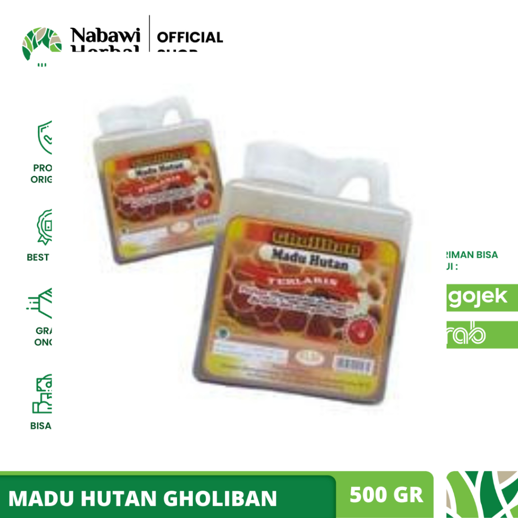 

Madu Hutan Gholiban 500 Gr dan 1 Kg | 100% Original