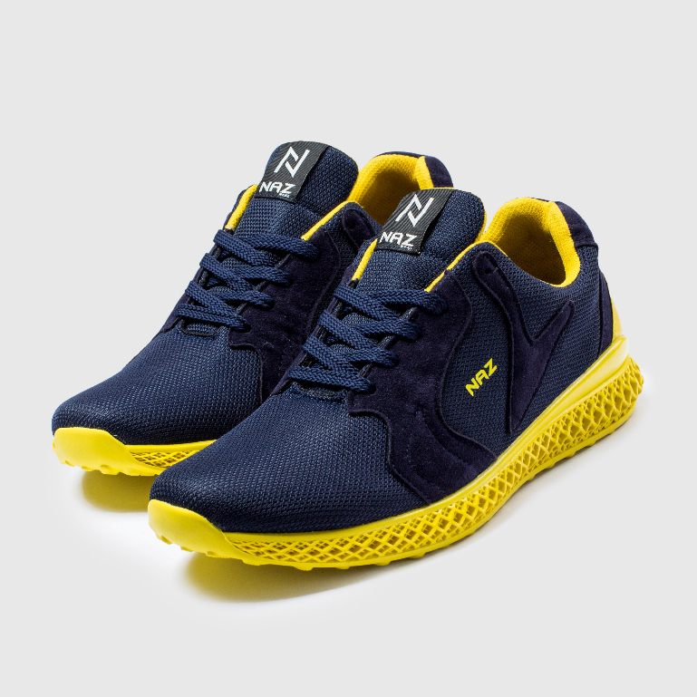 Sepatu Sneakers Pria Casual Sport Shoes Sepatu Olahraga Running Gym Santai Hangout Travelling Original Naz Dalvin Navy