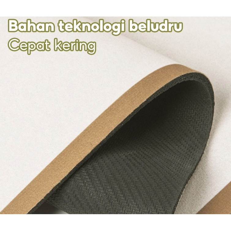 MGA - Keset kamar mandi / Keset kaki karakter / Keset 3D motif timbul