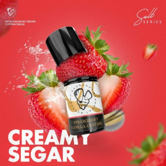 LIQUID BAD BUNNY 30ML STRAWBERRY VANILLA CUSTARD