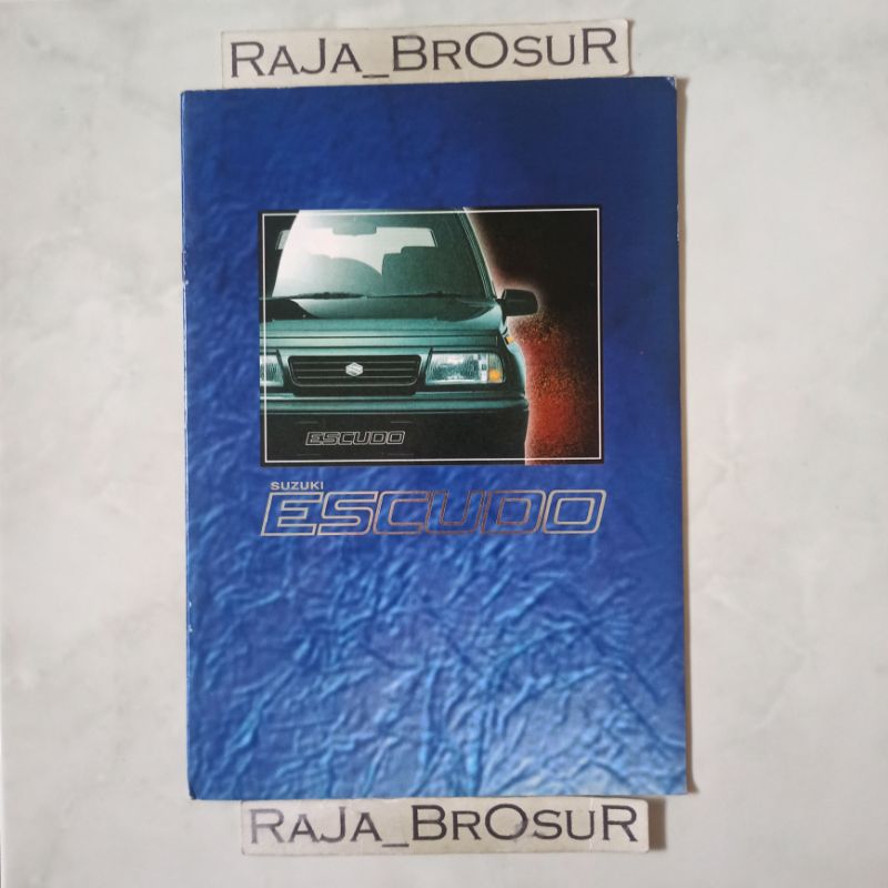 Poster brosur katalog booklet jadul lawas Suzuki Escudo