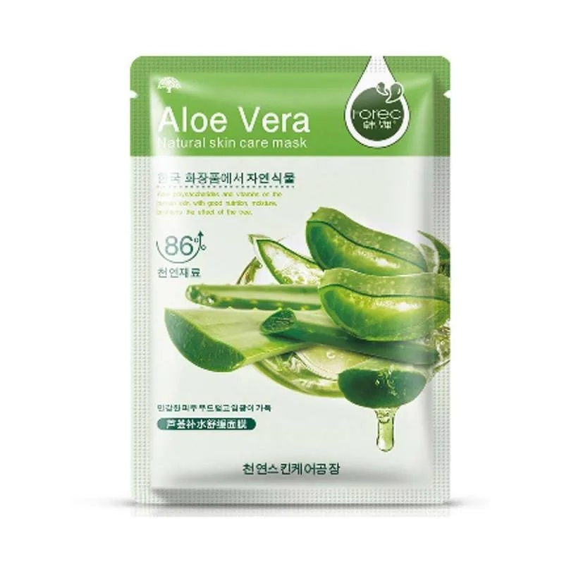 HCHANA Sheet Mask Original 100% / Masker Wajah Ekstrak Buah &amp; Herbal Alami