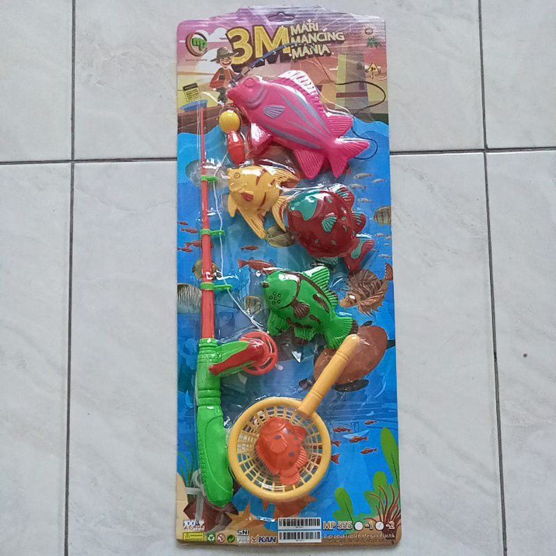 MP555-2 Mainan Pancing 3M Mari Mancing Mania MP 555-2