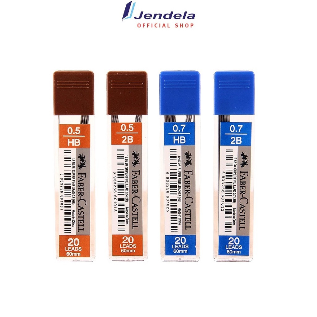 

Isi Pensil Mekanik 2B Hb Faber Castell Super Fine Lead Isi 20pcs Harga Satuan Untuk Sekolah Kuliah Kantor ATK