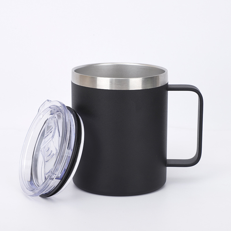 MUG GELAS TAHAN PANAS DAN DINGIN / MUG GO TUMBLER 360 ML VACUUM INSULATED STAINLESS STEEL + BOX