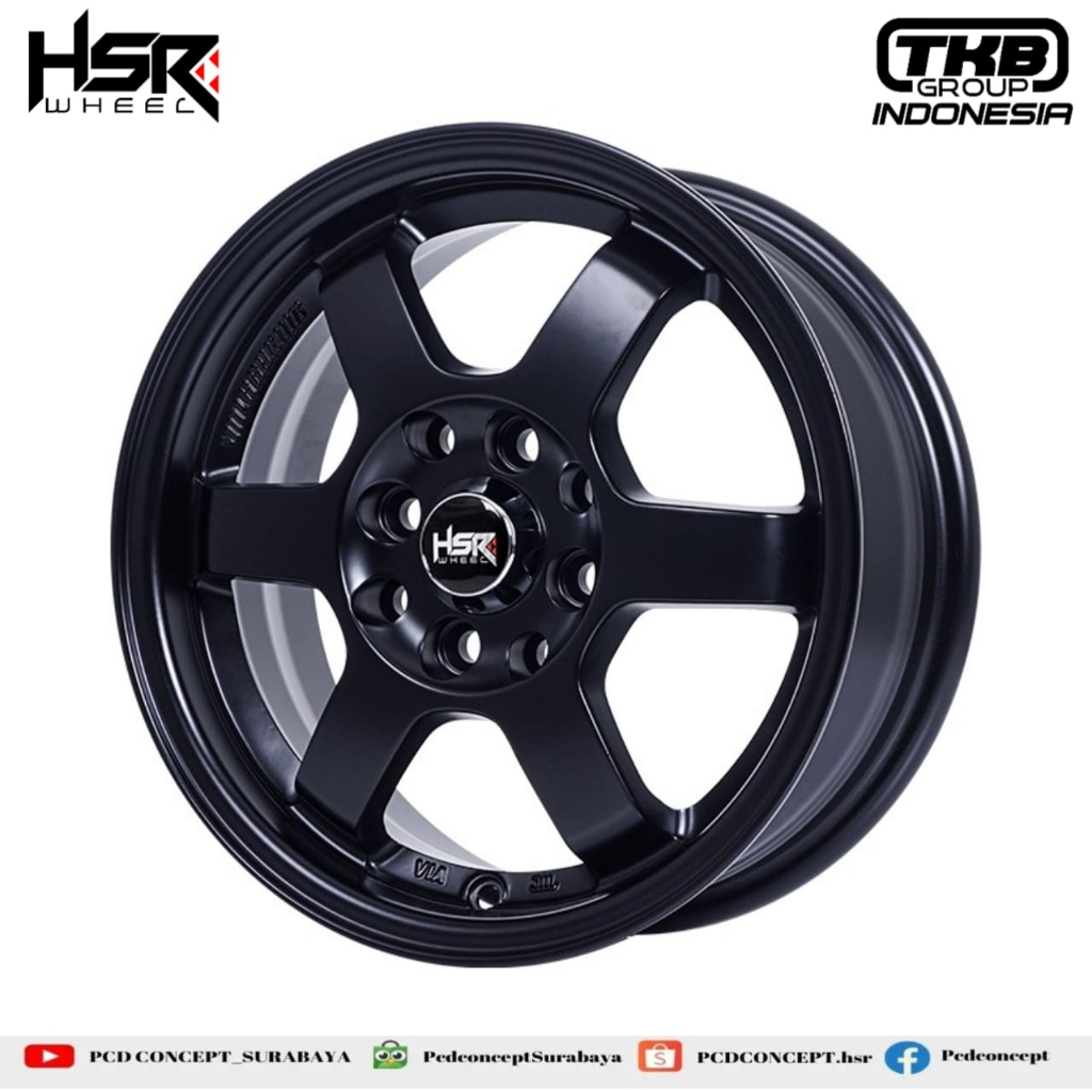 VELG MOBIL R14 HSR TOKYO RACING MOBIL BRIO AVANZA XENIA GRATIS ONGKIR PCD CONCEPT