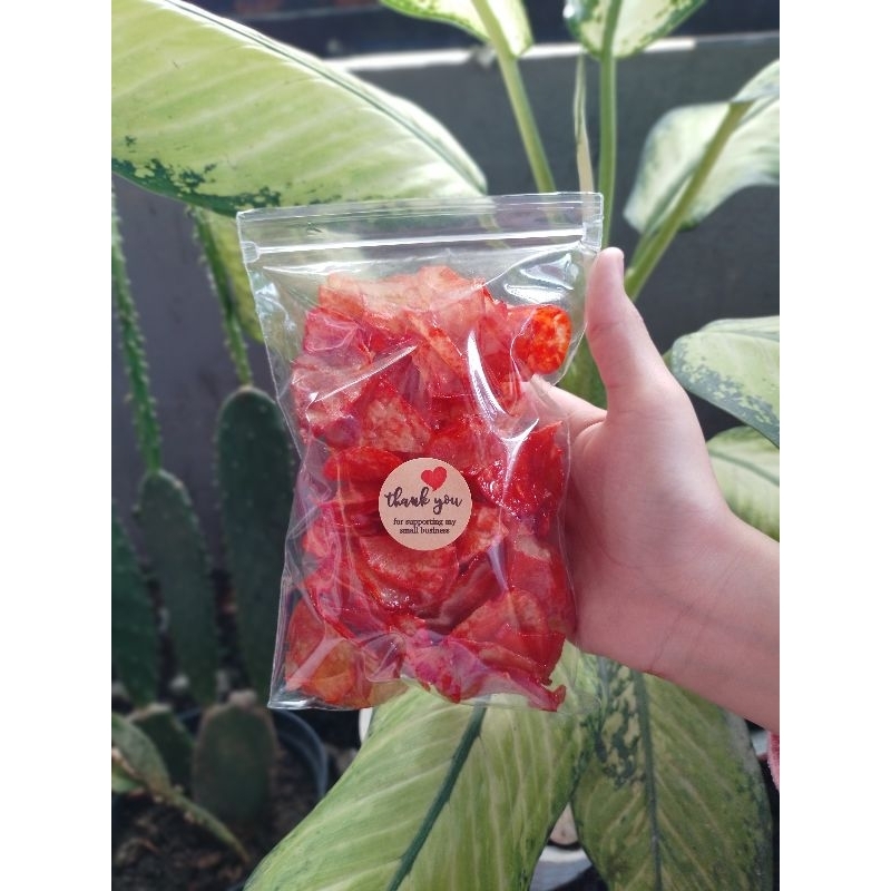 

keripik rujak manis pedas