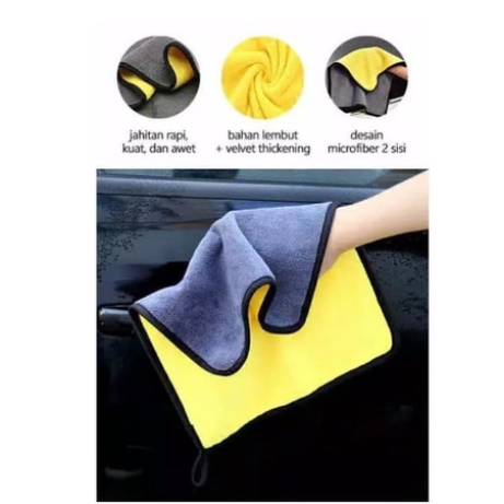Kain microfiber 3SS ukuran 30x30cm