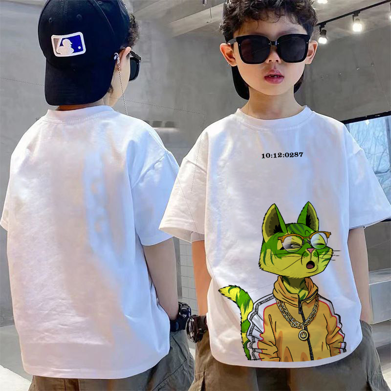 Amspro Kaos Katun24s Anak Kaos Oversize Anak Baju ana Kaos Anak Atasan Anak CM01