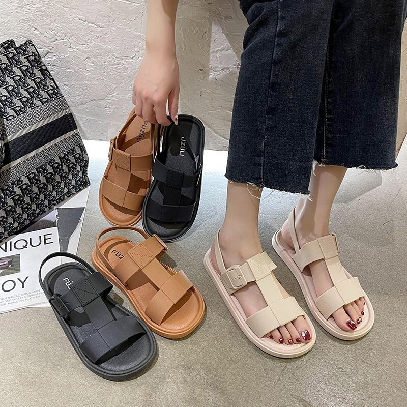 GROSIRTAS TG1721 Sandal Jelly Wanita Import Tali 2 / Sandal Gunung Wanita Premium