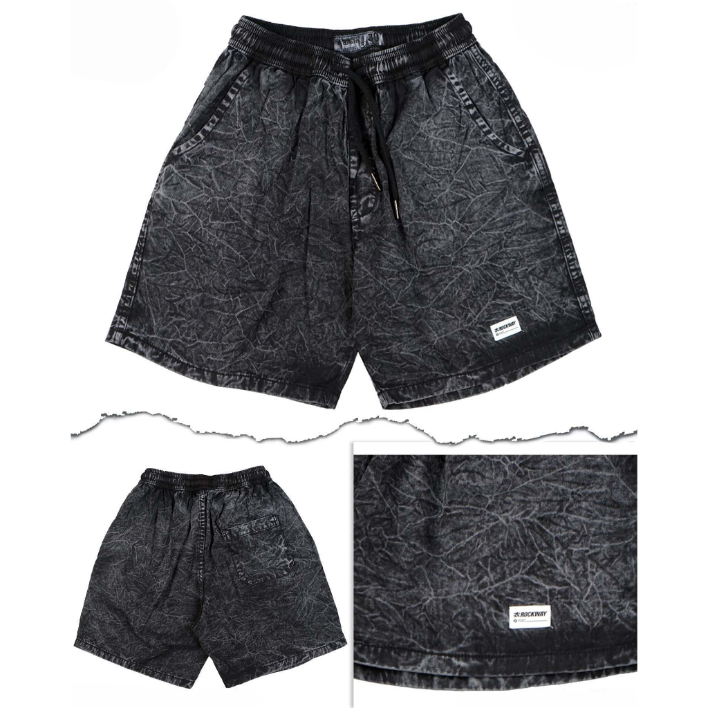 Rckwy X Stlkr Boardshort washing