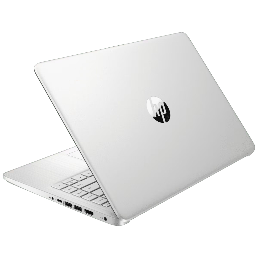 LAPTOP BARU HP 14s DQ3109TU INTEL N4500 RAM 8GB SSD 256GB BACKLIT WIN 11 SILVER