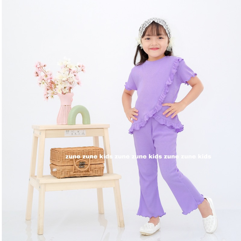 Setelan anak MALIKA knit usia 1-5 tahun