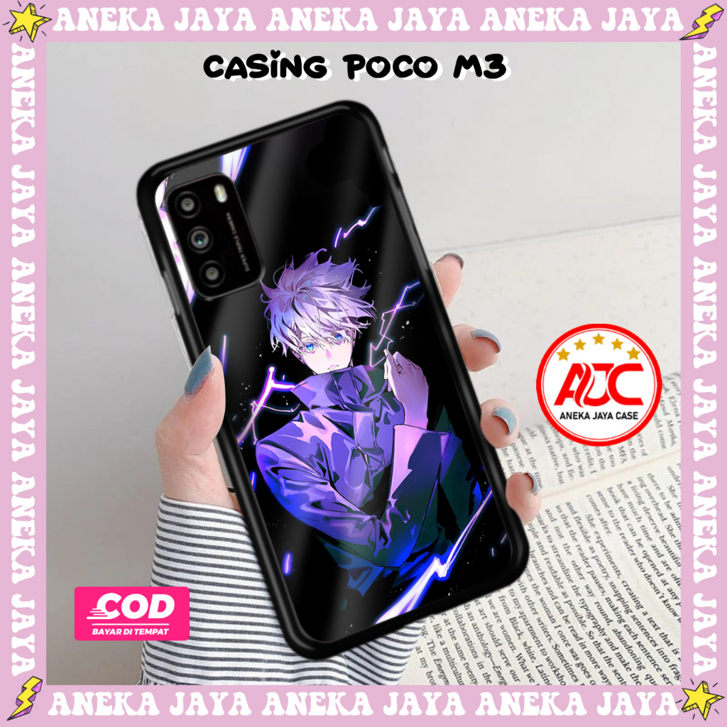 Case poco m3 casing hp poco m3 kesing terbaru case anime motif [ ANIMEJJTSU06 ] case softcase hardca