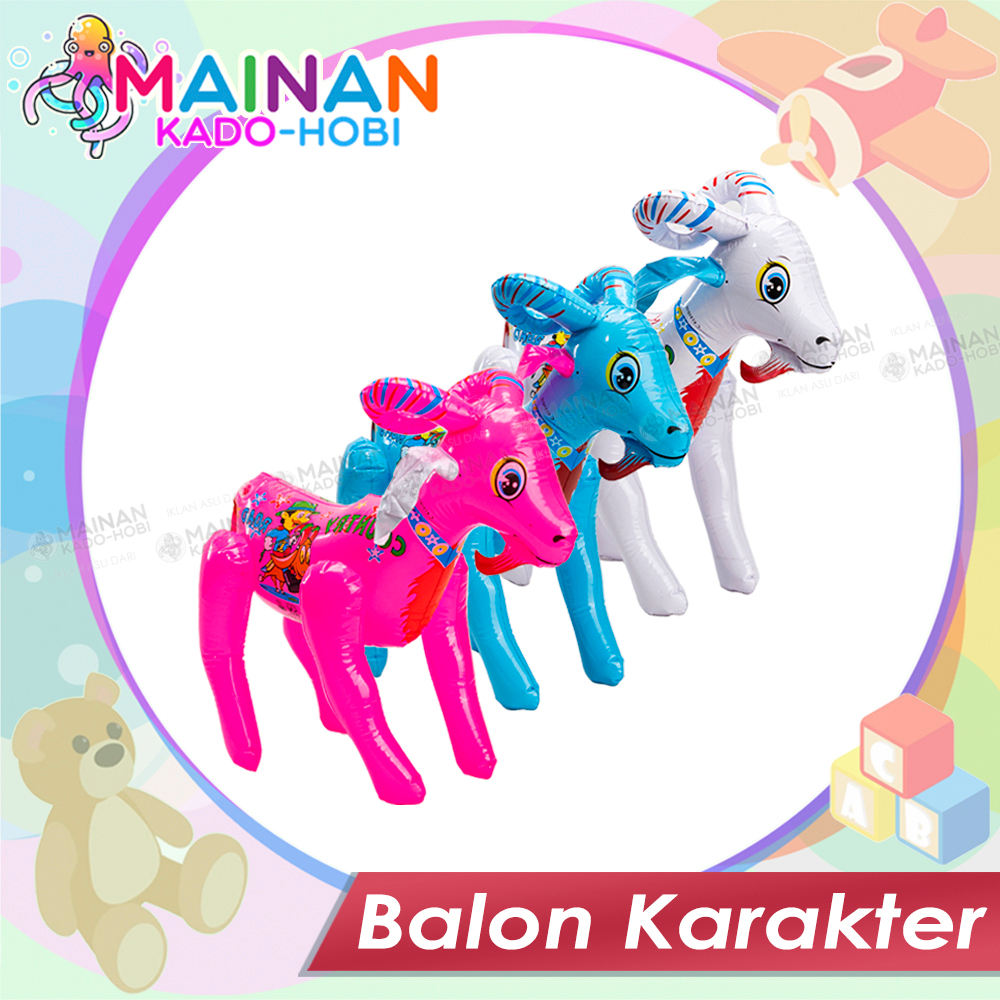 HADIAH ULANG TAHUN MAINAN EDUKASI ANAK UNISEX BALON FOIL PUKUL TINJU BONEKA ANIMAL