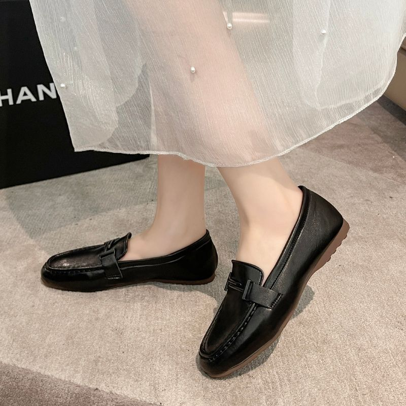 24377 Sepatu Loafers wanita import murah sepatu kerja terbaru kekinian