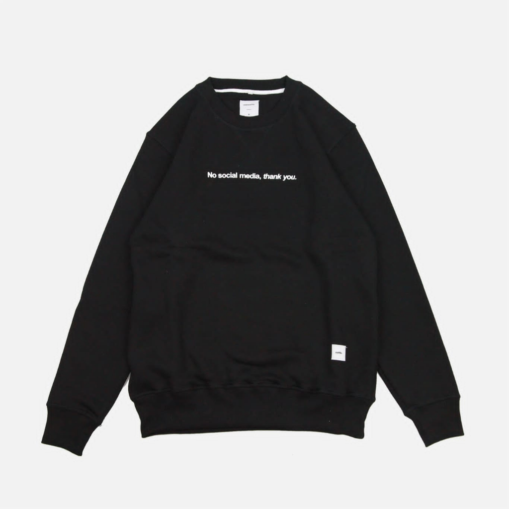 Rattle | Crewneck Black