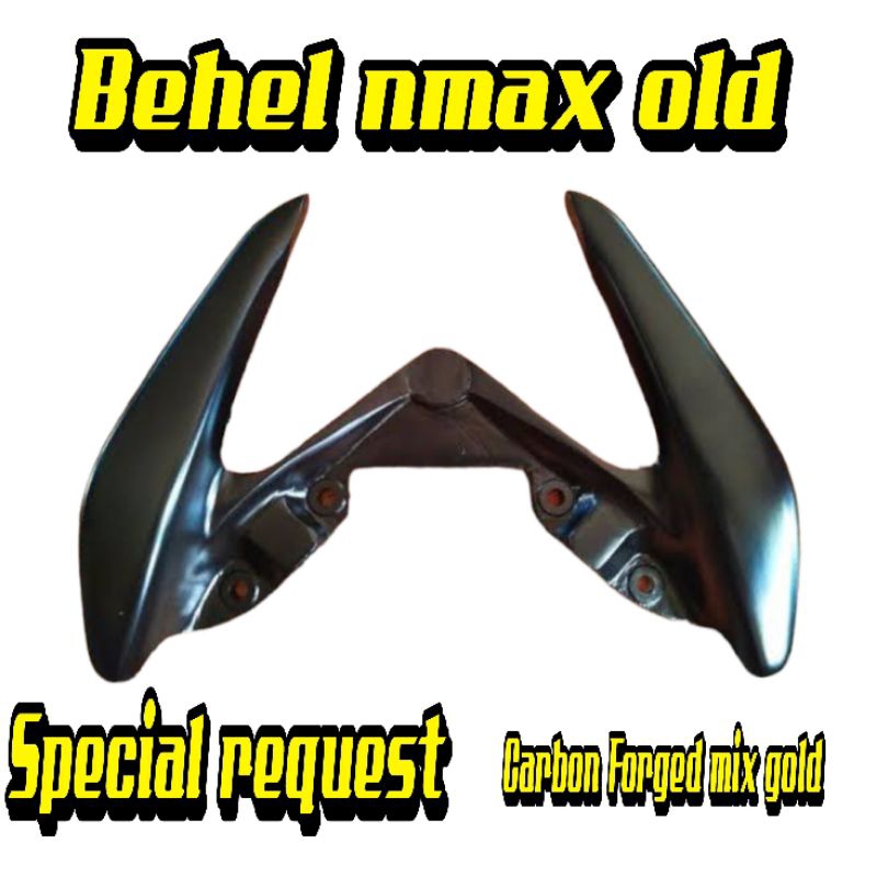 Behel nmax old model tanduk Carbon Karbon Kevlar Forged