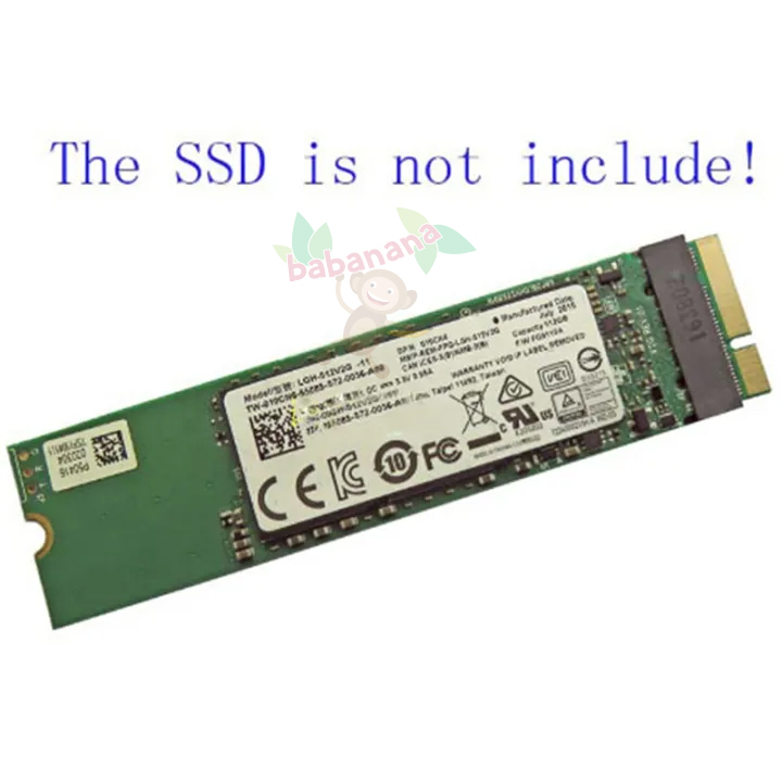 ADAPTER SSD M.2 SATA FOR IMAC 2012 A1418 A1419 MAC PRO A1398 A1425 CARD