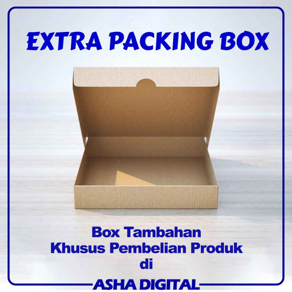 

Box Kemasan Tambahan | Kardus Packaging Pengaman | Asha Digital