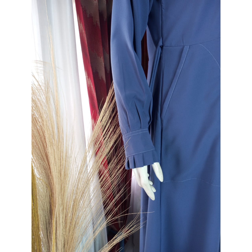 AISYAH JUMBO XXL-XXXL /gamis syari set cadar/jilbab jumbo sesuai sunnah/gamis syar'i sesuai sunnah