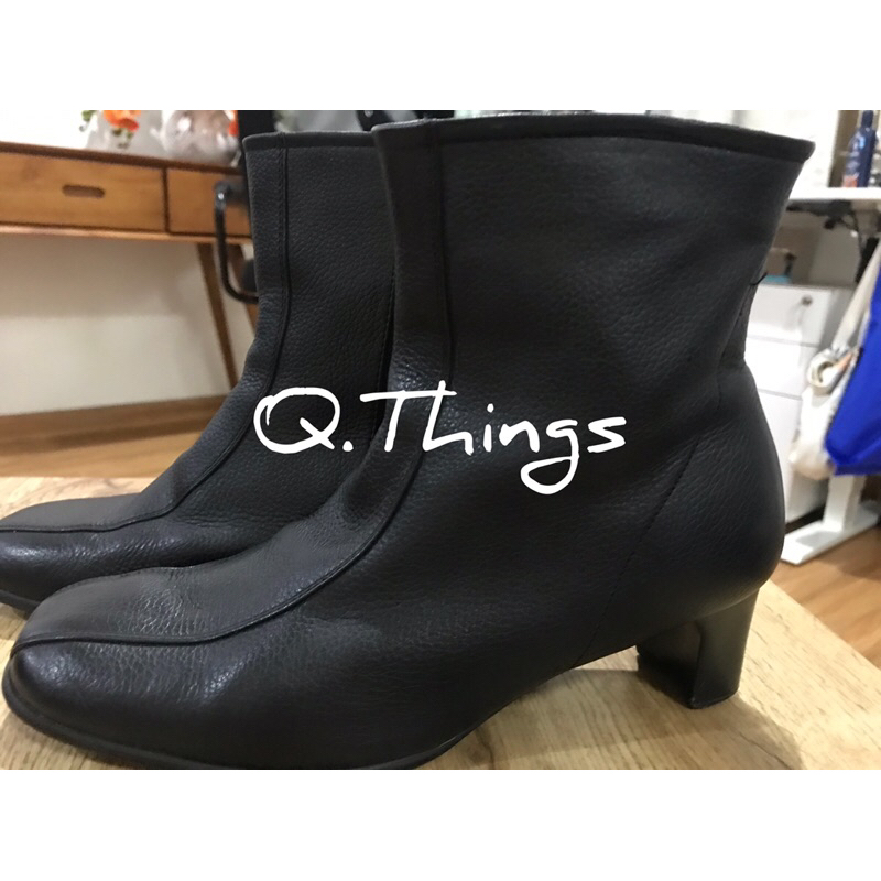 SEPATU BOOT KULIT/HALF BOOT EDWARD FORRER Preloved