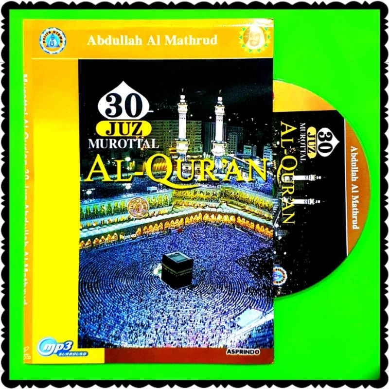 KASET CD MP3 MUROTTAL AL QURAN 30 JUZ-KASET CD MP3 AUDIO LANTUNAN AYAT SUCI AL QURAN 30 JUZ-MUROTTAL