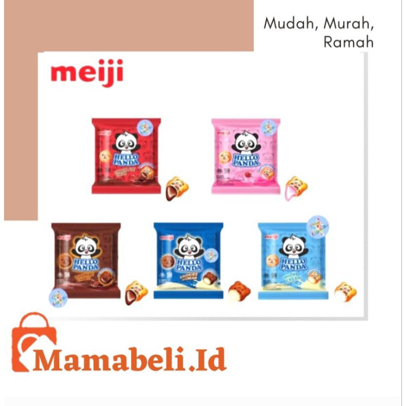 

HELLO PANDA COKLAT RENCENG / 10gr ISI 10 PCS / JAJANAN RENCENG /JAJAN ANAK/ ISI COKLAT/KUE COKLAT