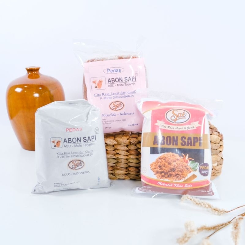 

SAE Abon sapi Pedas 250 gr