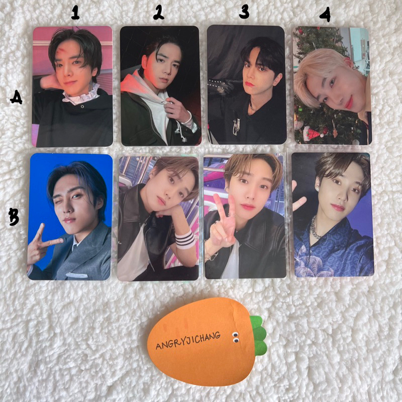 The Boyz Younghoon Jacob New PC Photocard Thrilling Thrill Ride Maverick Christmassy Japan