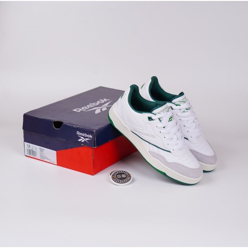 Sepatu Reebok BB4000 White Green Boston