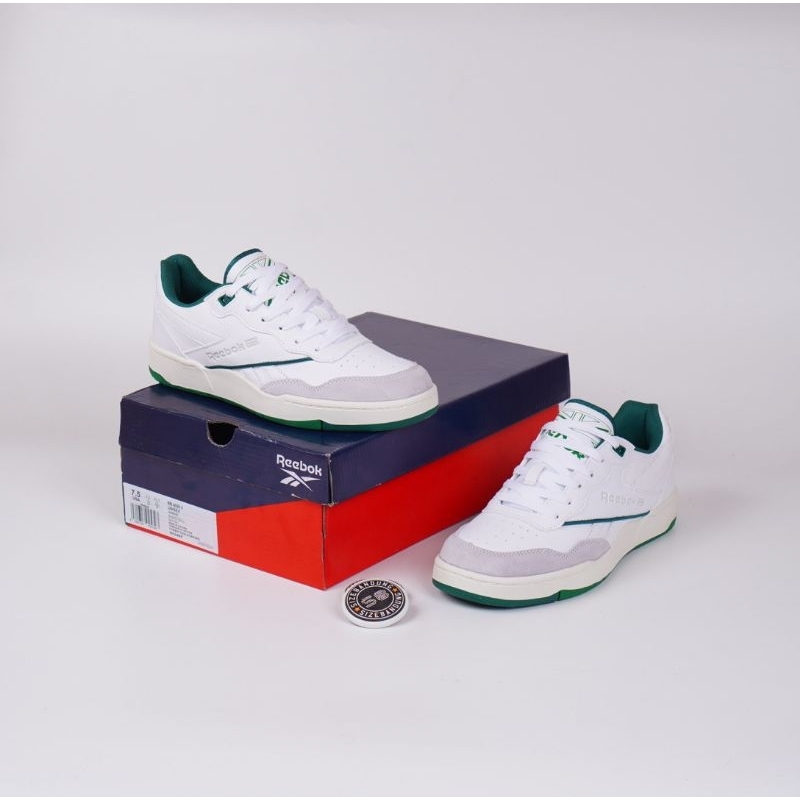 Sepatu Reebok BB4000 White Green Boston