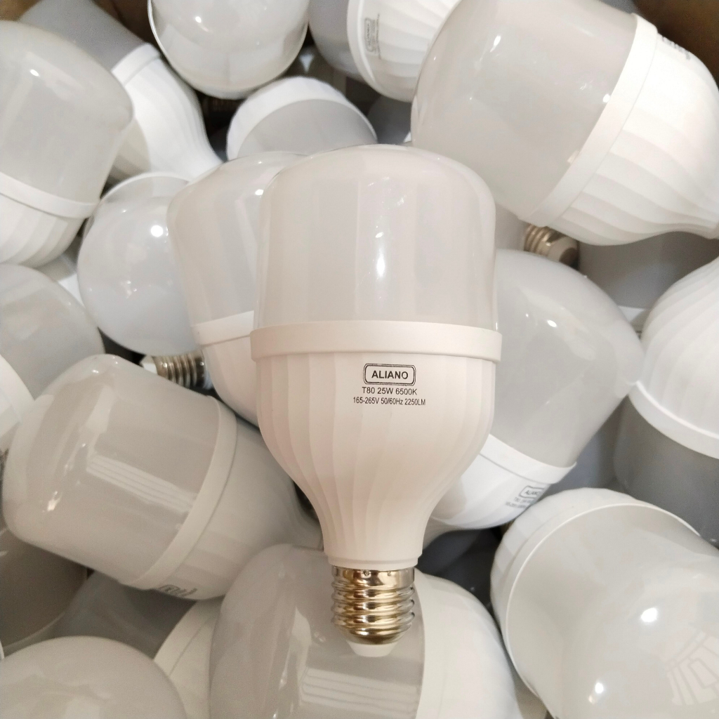 Lampu LED Aliano 25 watt Bohlam LED Rumah 25W Cahaya Putih Terang Murah Bagus