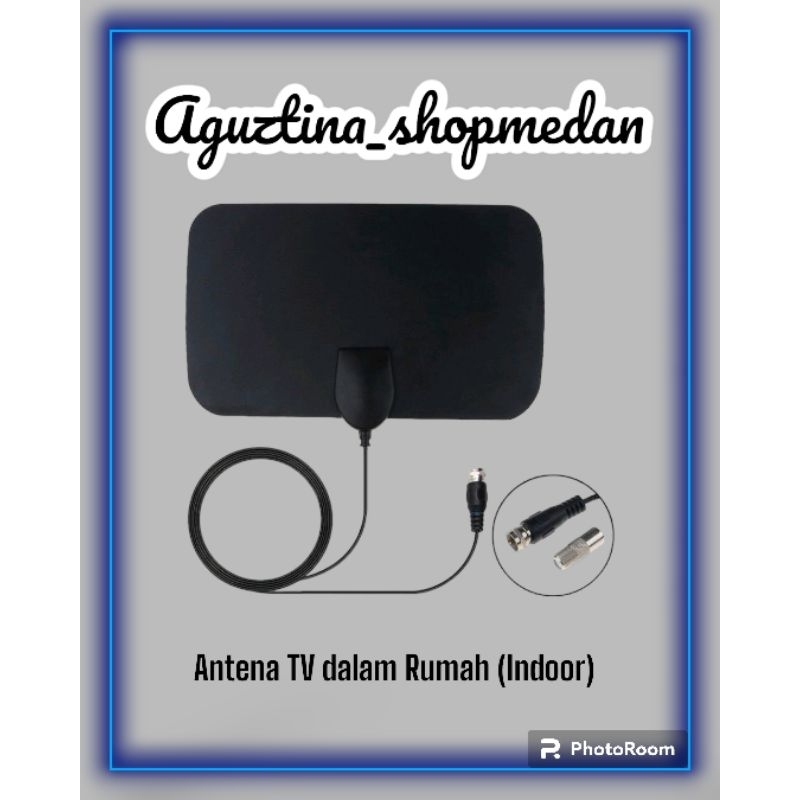 TAFFWARE ANTENA TV DIGITAL LUAR DALAM INDOOR/ANTENA DALAM RUMAH TAFFAWARE